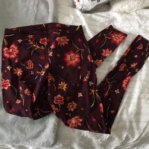 Old Navy Cute Floral Cotton Leggings